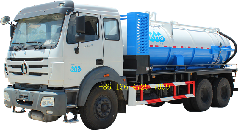 beiben vacuum truck