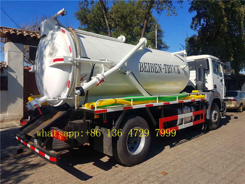 beiben sewage suction truck