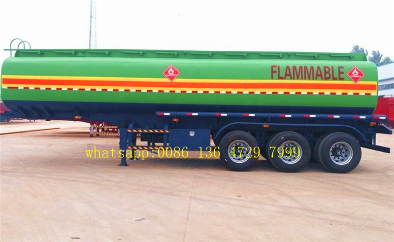 12 wheeler oil tanker semitrailer