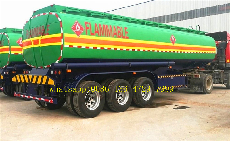 12 wheeler oil tanker semitrailer