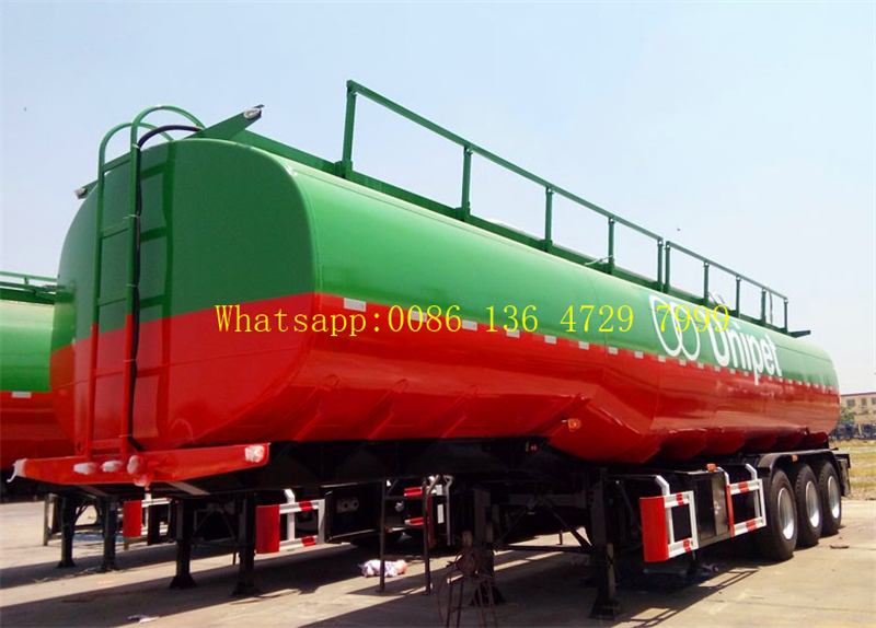 Crude Oil Tank Semi Trailer Fuel/petroleum 50000 liters