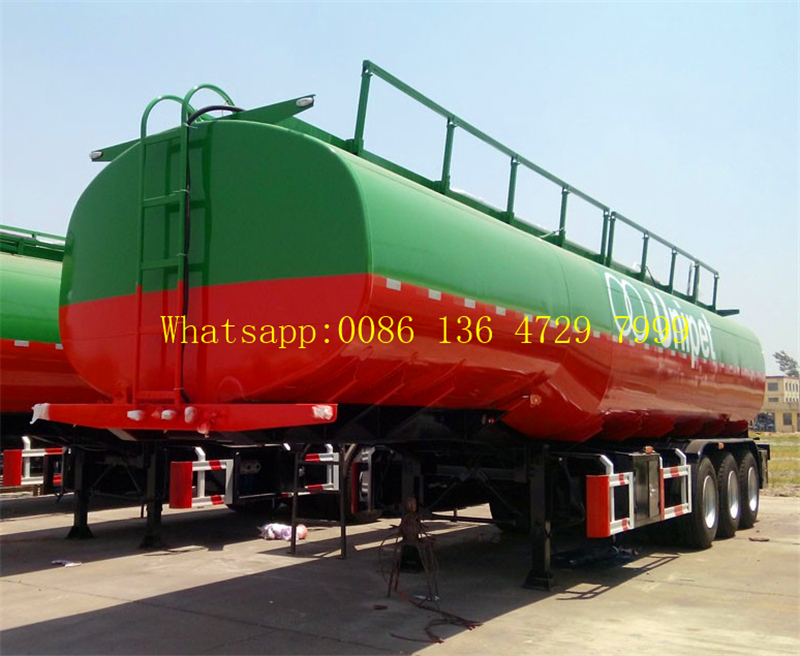 Crude Oil Tank Semi Trailer Fuel/petroleum 50000 liters