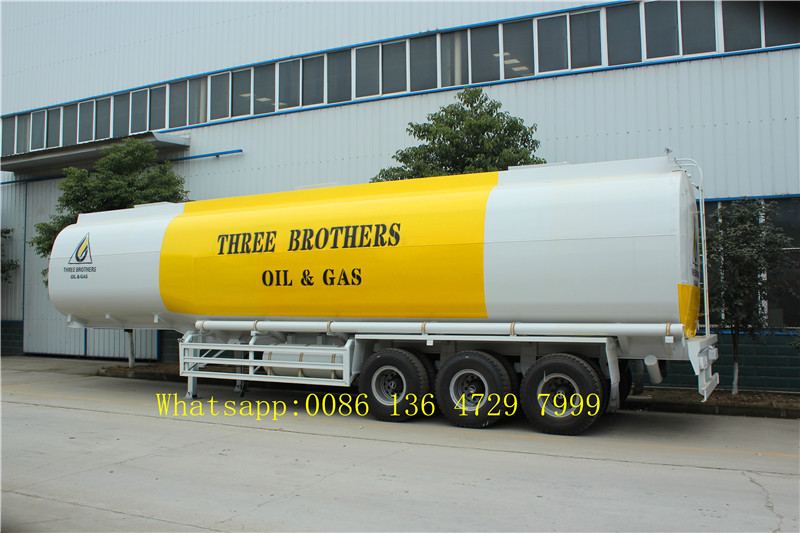 Cabon steel material Fuel Tank Semi Trailer 