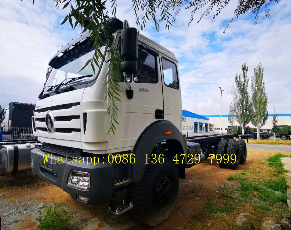 beiben 2638 all wheel drive truck 