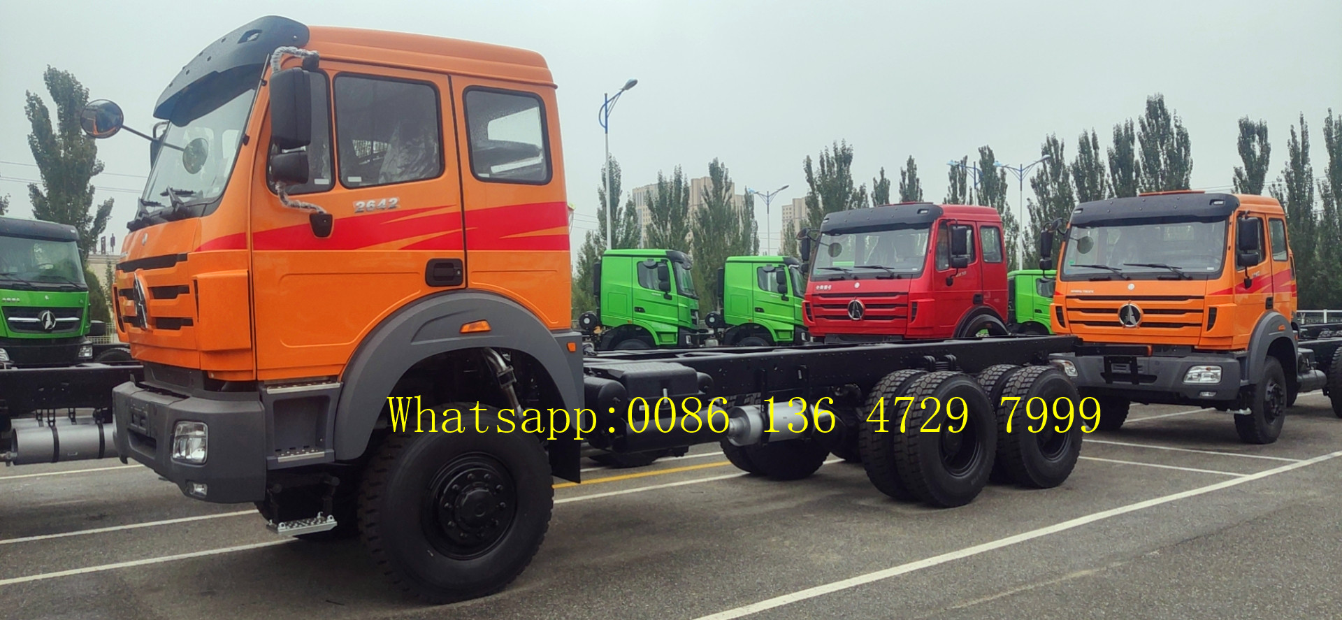 congo beiben 2642 cargo truck