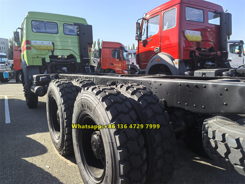 beiben 6x6 drive off road truck