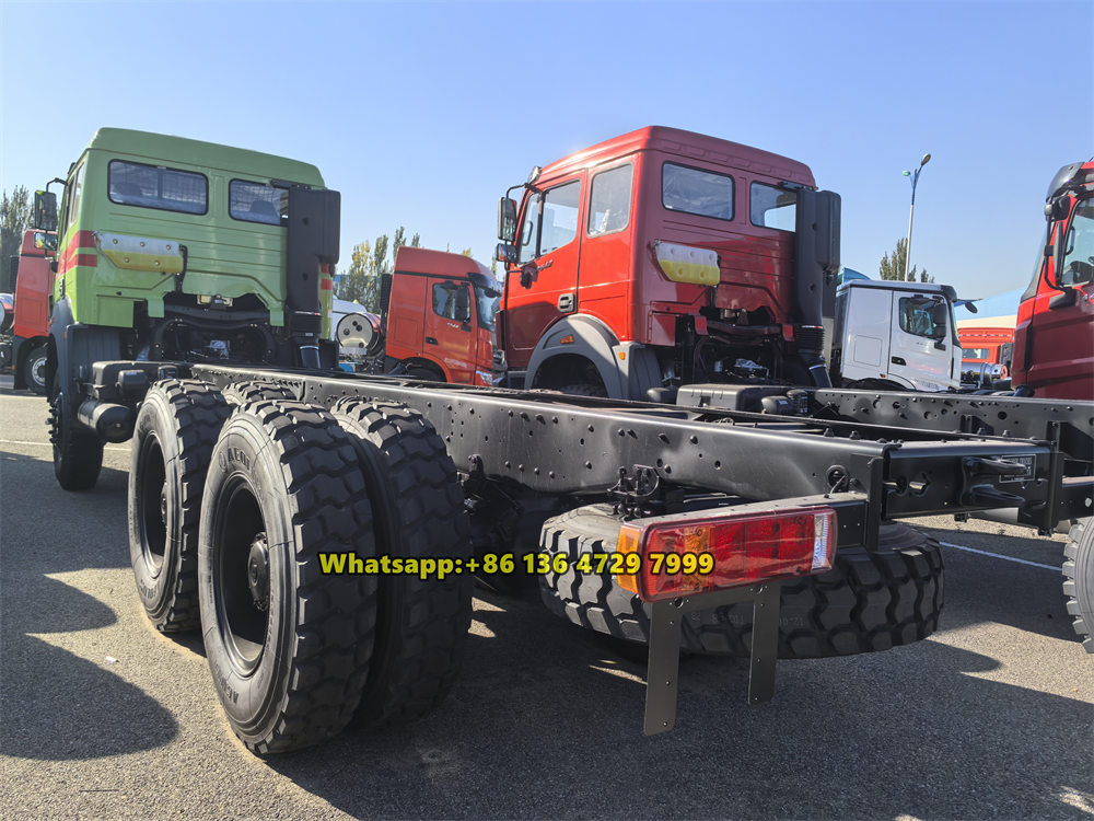 beiben 6x6 drive off road truck