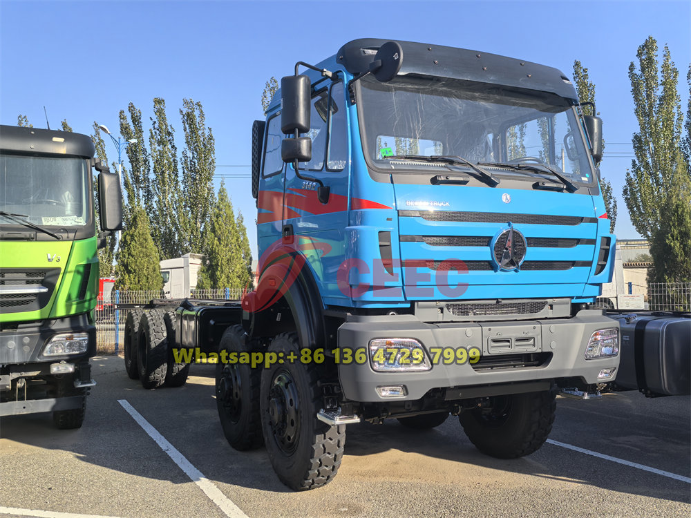 beiben 3142 off road truck chassis