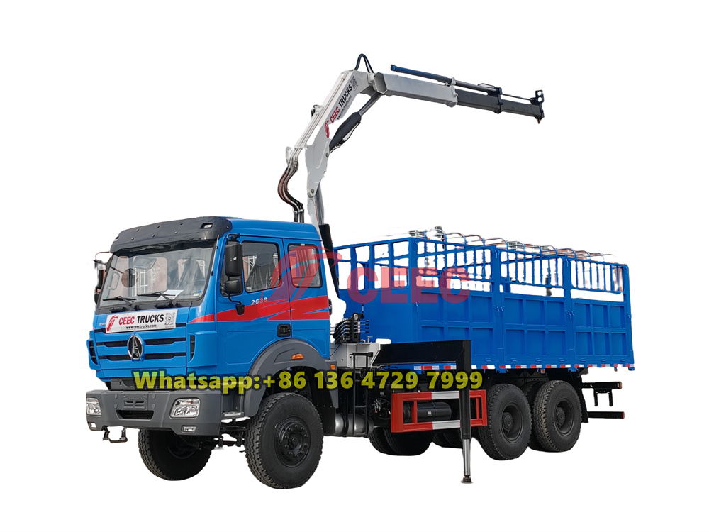 beiben crane truck