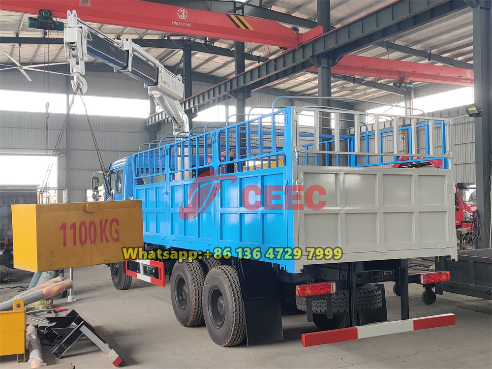 beiben 10  knuckle crane truck