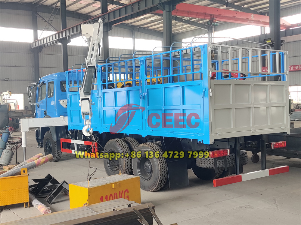 beiben 10  knuckle crane truck