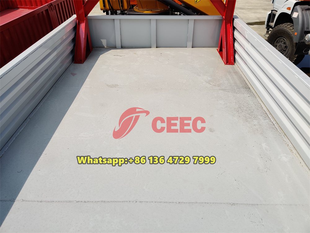 beiben 4x4 drive crane truck