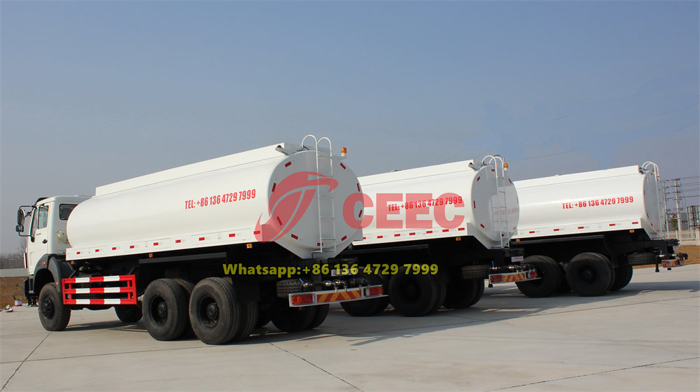beiben 2638 off road water tanker truck