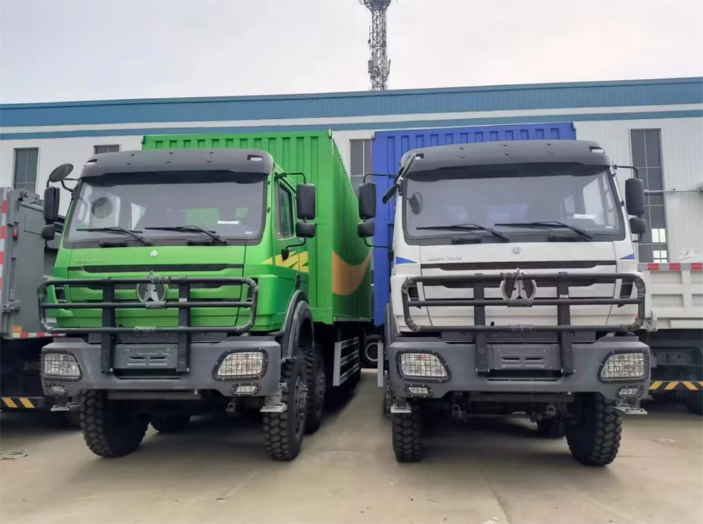beiben 8x8 drive off road truck