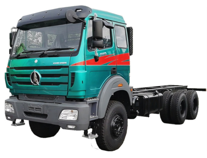 beiben 6x6 off road dump truck