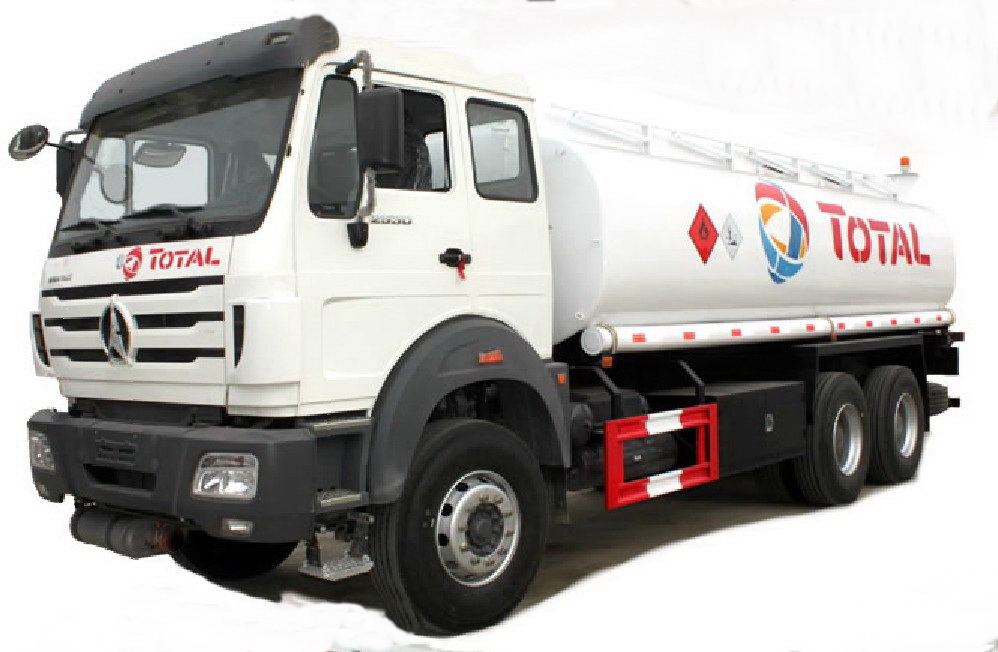 beiben 6x6 off road fuel tanker truck