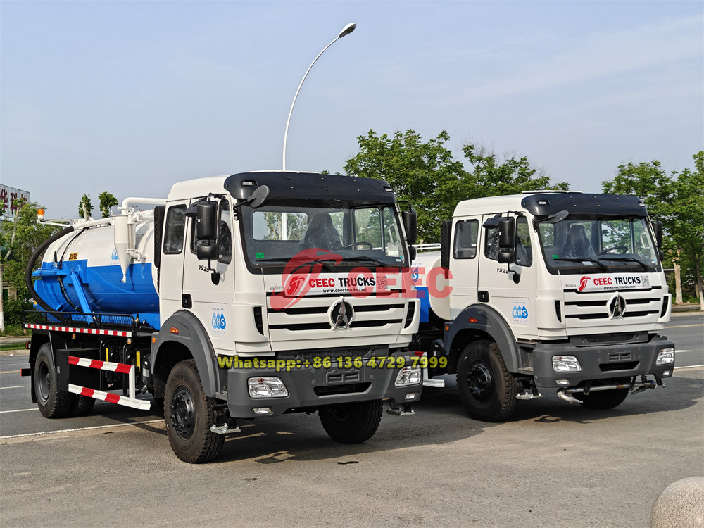 beiben vacuum truck supplier