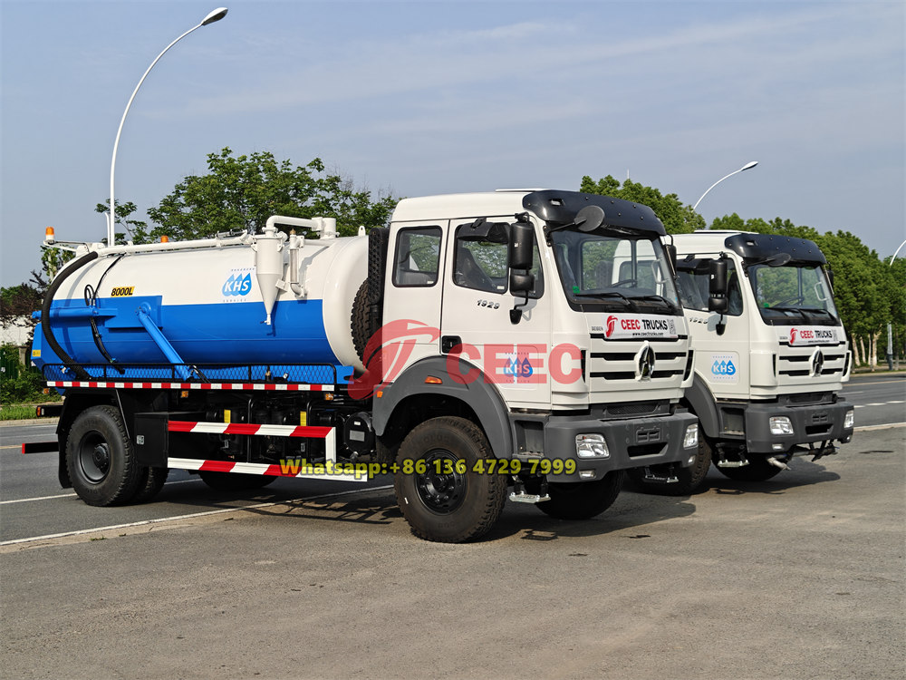 beiben water truck supplier