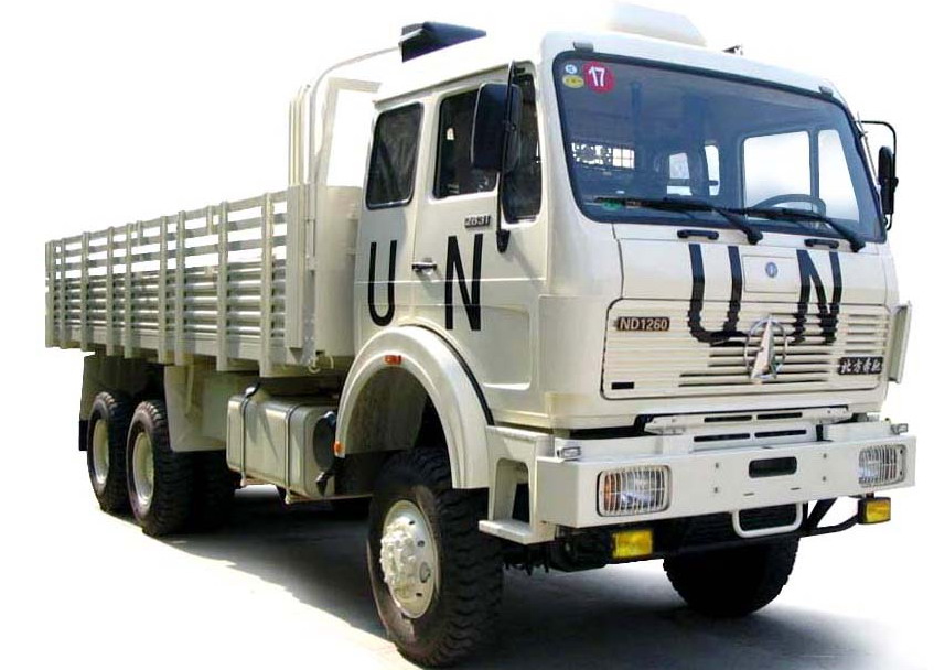 beiben 6x6 military truck