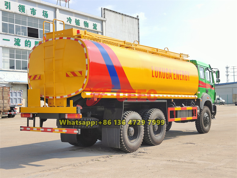 Beiben 6x6 drive fuel truck