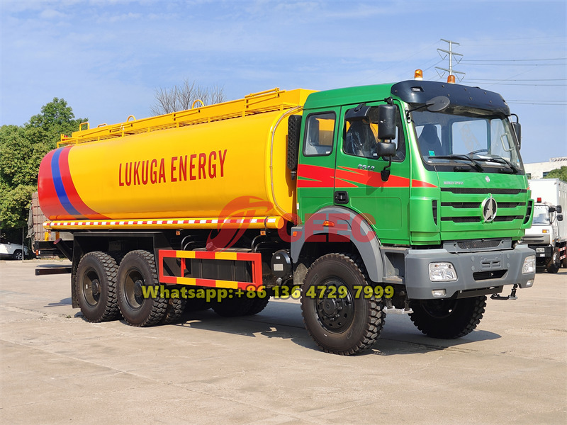 Beiben 6x6 drive fuel truck