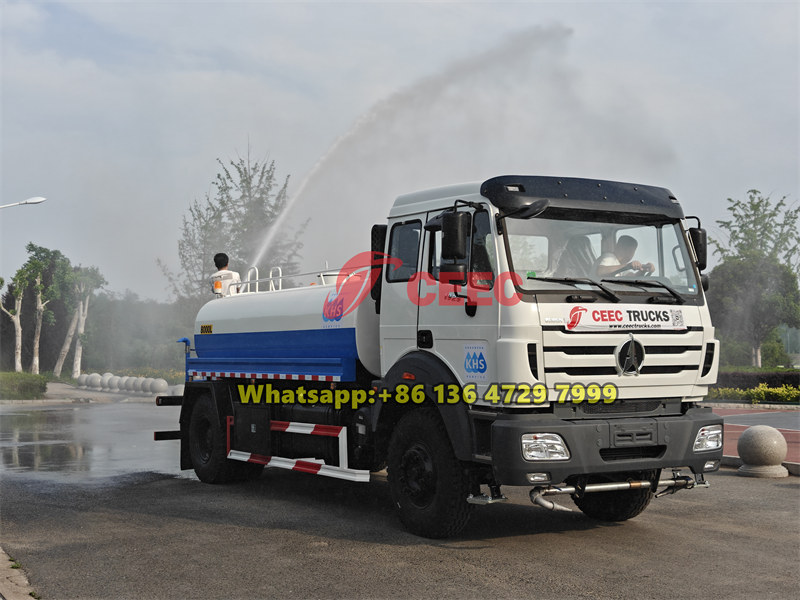 Beiben 6 wheeler water bowser for sale
