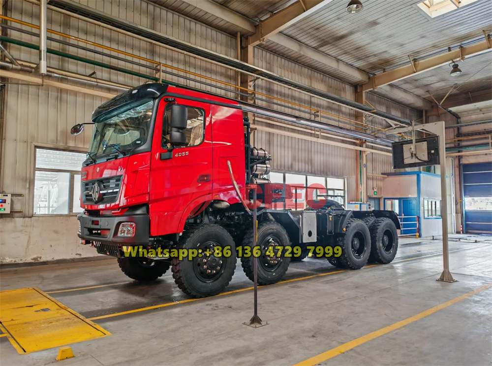 beiben 8x8 drive tractor truck