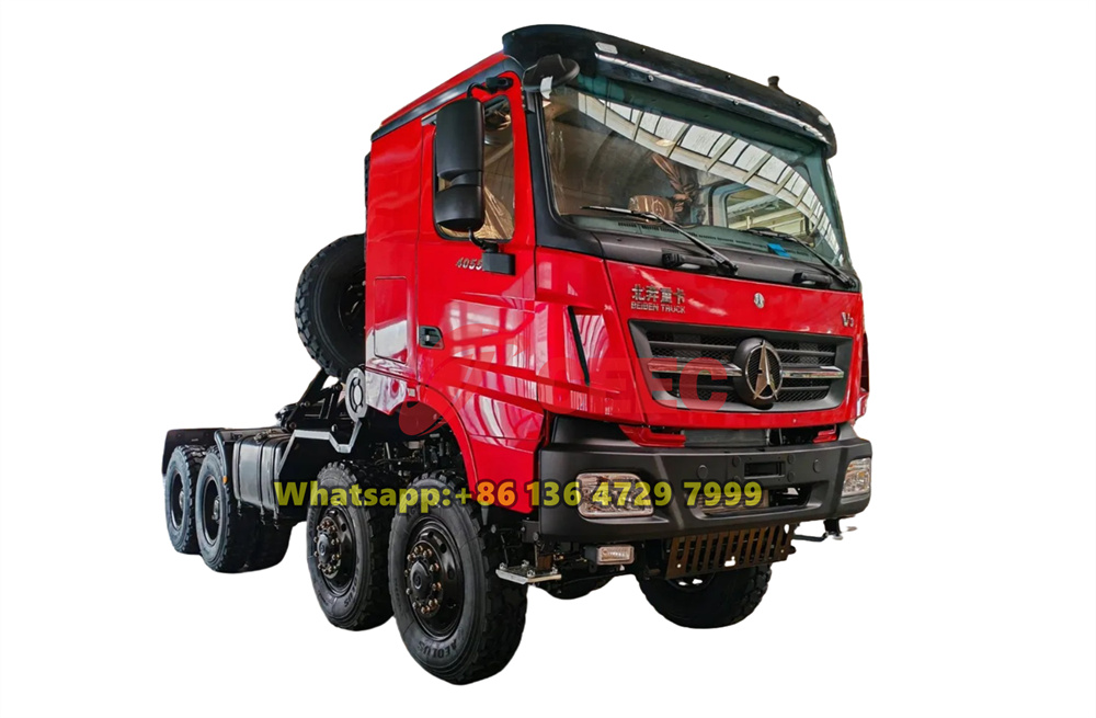 beiben 8x8 drive tracotr truck