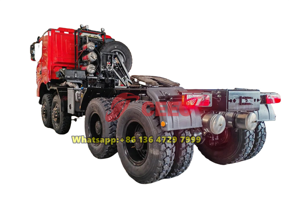 beiben 8x8 drive tracotr truck