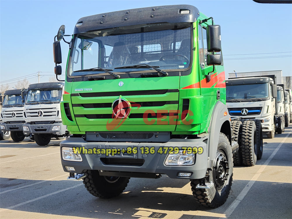 beiben 2642 off road truck chassis