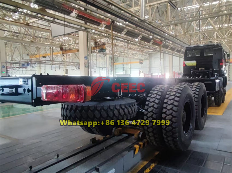 Beiben 8×8 off-road truck chassis for DRC