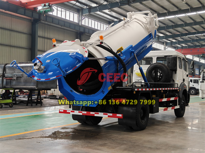 Beiben 4×2 sewage truck
