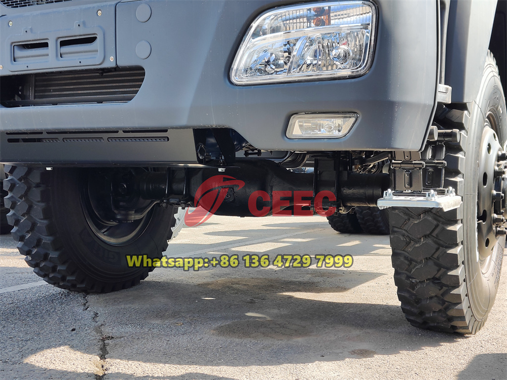 beiben 6x6 off road truck chassis