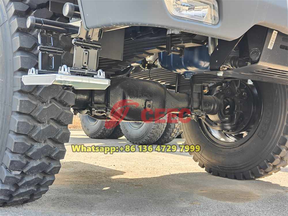 beiben 6x6 off road truck chassis