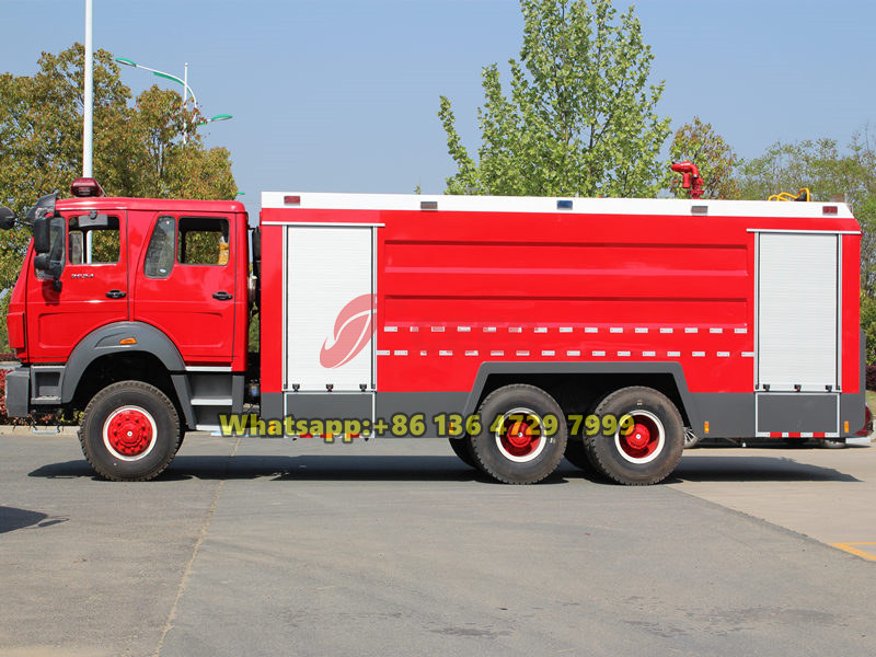 Beiben 6×4 heavy fire engine truck