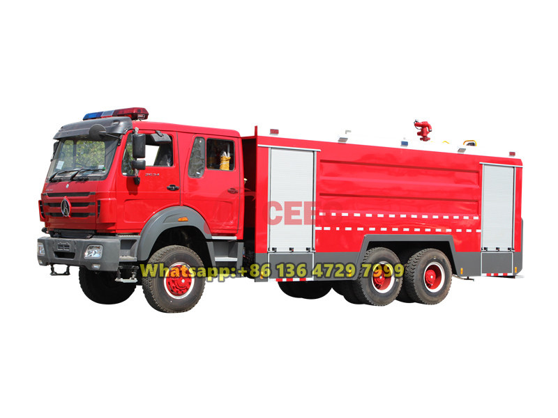 Beiben 6×4 firefighting vehicle