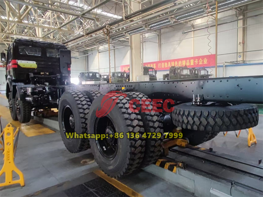 beiben 8x8 off road truck