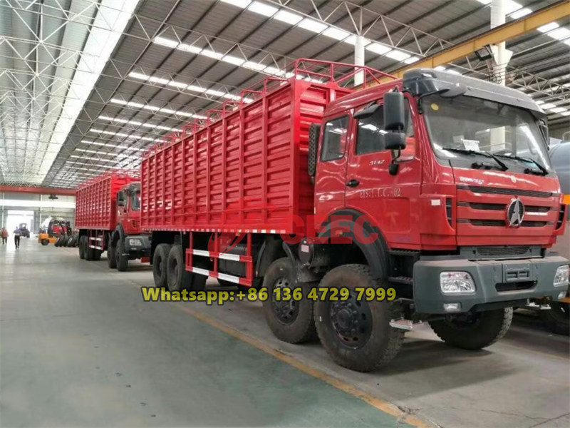 congo beiben 8x8 drive cargo truck