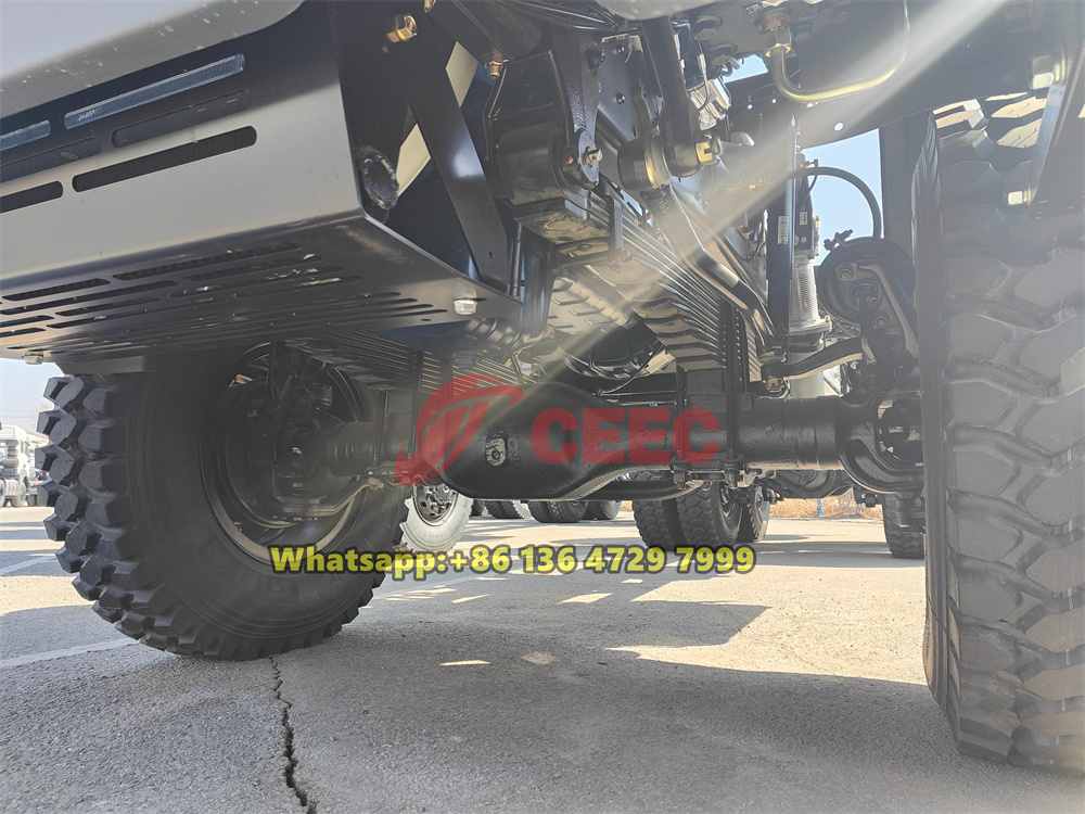 beiben 6x6 all wheel drive road truck