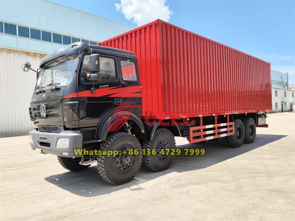 congo beiben 8x8 off road drive truck