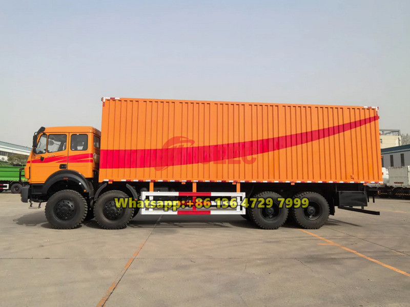 Beiben 8×8 AWD box van