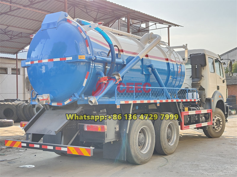 Beiben 20CBM sewer sucker truck