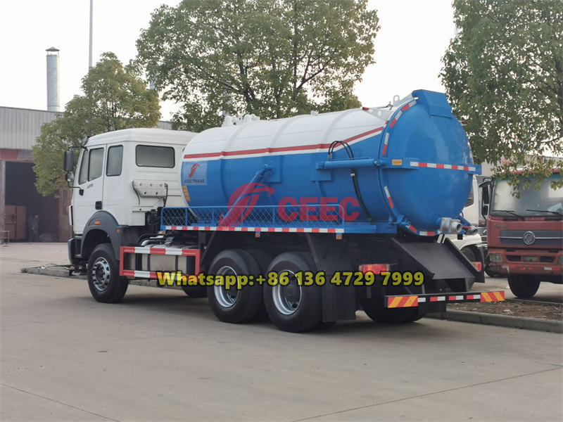 Beiben 380HP sewage pump truck