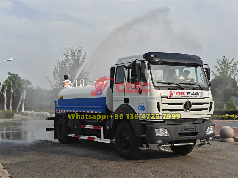 Beiben water sprinkler truck