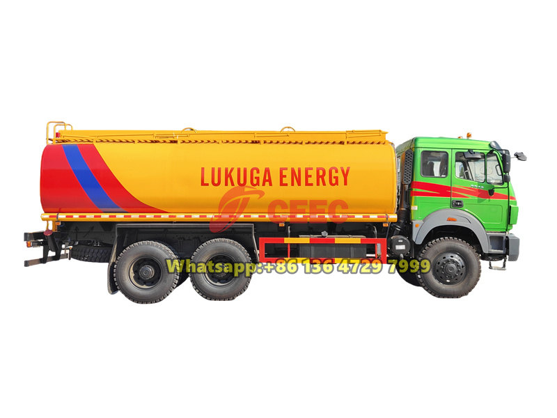 Beiben 6×6 fuel delivery truck