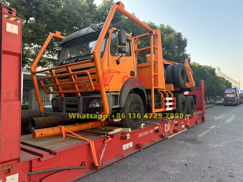 Beiben 6×6 log transport truck Beiben 6×6 log transport truck