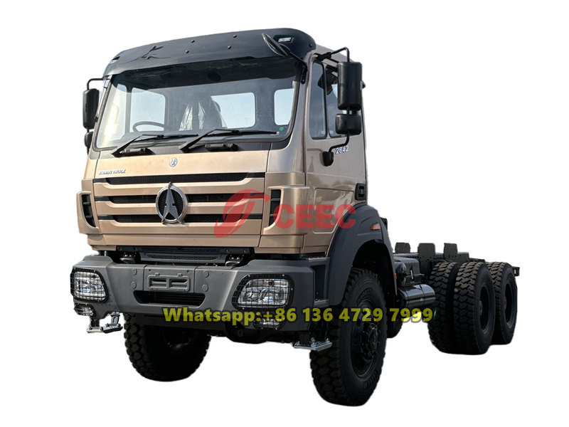 Beiben 6×6 RHD chassis
