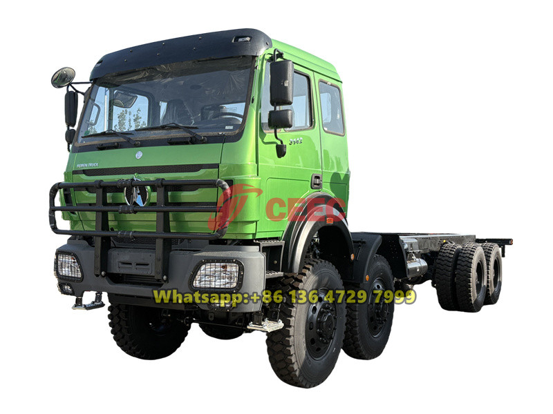 Beiben 8×8 off-road haevy duty chassis