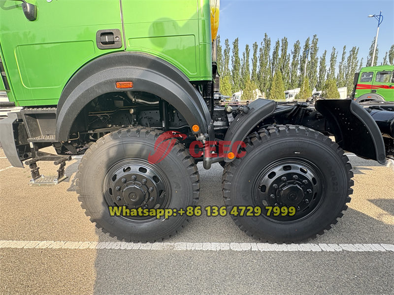 Beiben eight-wheel drive chassis