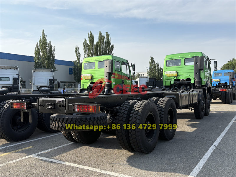 Beiben 8×8 AWD truck chassis